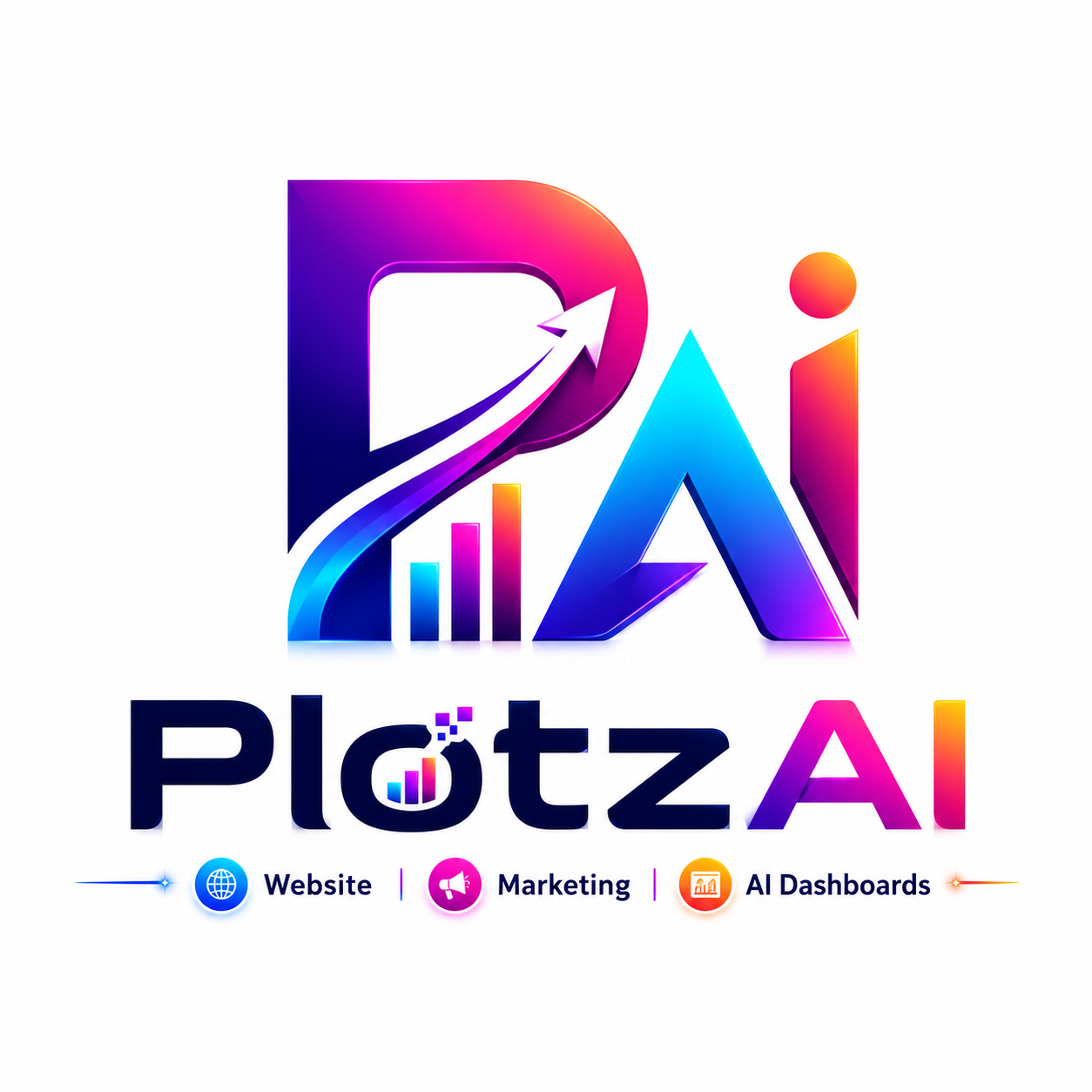 PlotzAI — Smart Solutions. Real Results. Website ₹5999, Digital Marketing ₹3999/month, Data Analytics ₹2999/month